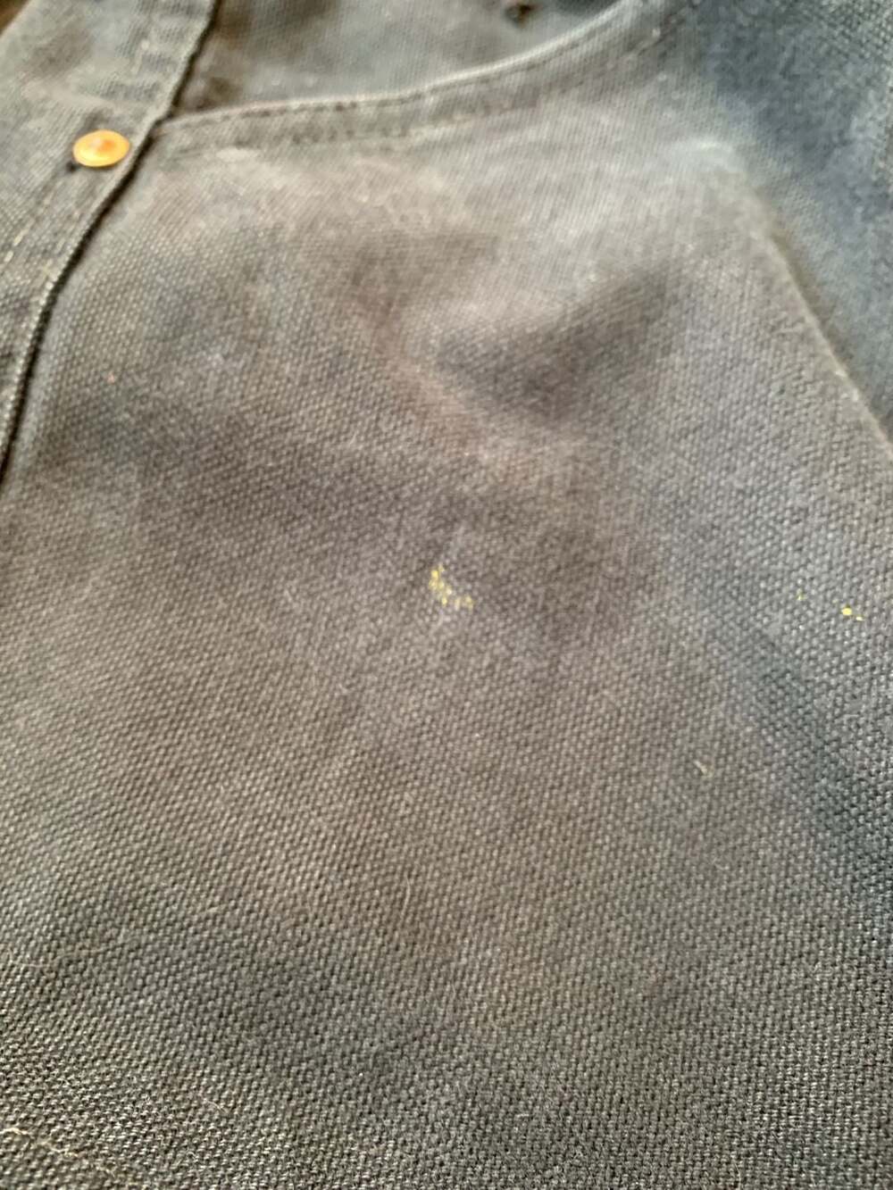 Carhartt R01 Black Double-Front Bib Overalls 42x30 - Picture 5 of 9